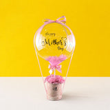 Hot Air Balloon Fragrance Carnation Soap Flower Box - Balloons - Luxe Florist - - Eat Cake Today - Birthday Cake Delivery - KL/PJ/Malaysia