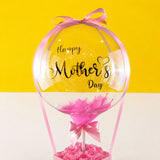 Hot Air Balloon Fragrance Carnation Soap Flower Box - Balloons - Luxe Florist - - Eat Cake Today - Birthday Cake Delivery - KL/PJ/Malaysia