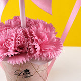 Hot Air Balloon Fragrance Carnation Soap Flower Box - Balloons - Luxe Florist - - Eat Cake Today - Birthday Cake Delivery - KL/PJ/Malaysia