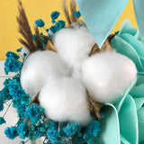 Hot Air Balloon Fragrance Rose Soap and Preserved Flower Box - Balloon - Luxe Florist - - Eat Cake Today - Birthday Cake Delivery - KL/PJ/Malaysia