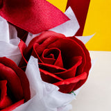 Hot Air Balloon Fragrance Rose Soap Flower Box - Balloons - Luxe Florist - - Eat Cake Today - Birthday Cake Delivery - KL/PJ/Malaysia