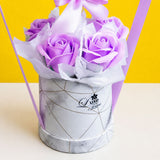 Hot Air Balloon Fragrance Rose Soap Flower Box - Balloons - Luxe Florist - - Eat Cake Today - Birthday Cake Delivery - KL/PJ/Malaysia