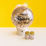 Hot Air Confetti Balloon Bird Nest Gift Box - Balloons - Luxe Florist - - Eat Cake Today - Birthday Cake Delivery - KL/PJ/Malaysia