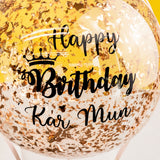Hot Air Confetti Balloon Bird Nest Gift Box - Balloons - Luxe Florist - - Eat Cake Today - Birthday Cake Delivery - KL/PJ/Malaysia