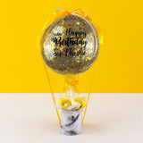 Hot Air Confetti Balloon Ferrero Rocher Box - Balloons - Luxe Florist - - Eat Cake Today - Birthday Cake Delivery - KL/PJ/Malaysia