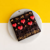 I Love You Assorted Brownies 8" - Brownies - Mr & Mrs Brownie - - Eat Cake Today - Birthday Cake Delivery - KL/PJ/Malaysia