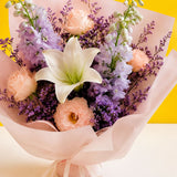 Leana Bouquet - Flowers - Bull & Rabbit - - Eat Cake Today - Birthday Cake Delivery - KL/PJ/Malaysia