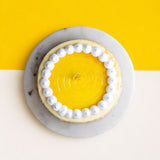 Lemon Cheese Mille Crepe Cake 8" - Crepe Cakes - Yippii Gift - - Eat Cake Today - Birthday Cake Delivery - KL/PJ/Malaysia
