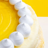 Lemon Cheese Mille Crepe Cake 8" - Crepe Cakes - Yippii Gift - - Eat Cake Today - Birthday Cake Delivery - KL/PJ/Malaysia