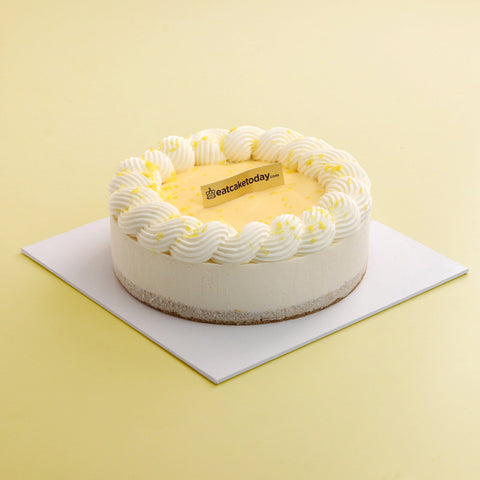 Lemon Cheesecake 6" - Cheesecakes - Ice Monster - - Eat Cake Today - Birthday Cake Delivery - KL/PJ/Malaysia