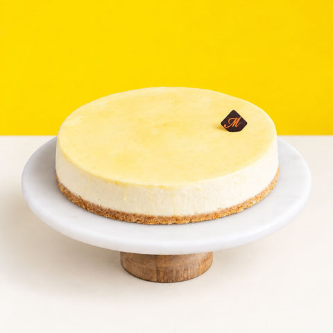 Lemon Cheesecake 9" - Cheesecakes - Madeleine Patisserie - - Eat Cake Today - Birthday Cake Delivery - KL/PJ/Malaysia