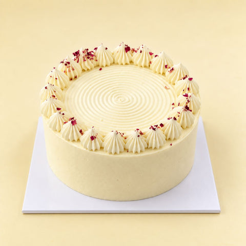Lemon Cream Cheese With Poppy Seed Cake 5" - Sponge Cakes - Ice Monster - - Eat Cake Today - Birthday Cake Delivery - KL/PJ/Malaysia