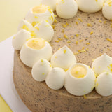 Lemon Earl Grey Cake - Moist Sponge Cake - Texture by C3 Lab (PO) - - Eat Cake Today - Birthday Cake Delivery - KL/PJ/Malaysia