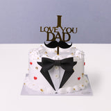 Love You Dad Cake 6" - FDAY2026 - Jyu Pastry Art - - Eat Cake Today - Birthday Cake Delivery - KL/PJ/Malaysia
