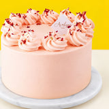 Lychee Rose Cake 6" - Sponge Cakes - Avalynn Cakes - - Eat Cake Today - Birthday Cake Delivery - KL/PJ/Malaysia