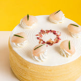 Lychee Rose Mille Crepe Cake - Crepe Cakes - Bite Sensation Bakehouse - - Eat Cake Today - Birthday Cake Delivery - KL/PJ/Malaysia