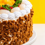 Lychee Speculoos Fairy Cake - Fruit Cakes - Cake Hub - - Eat Cake Today - Birthday Cake Delivery - KL/PJ/Malaysia