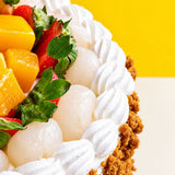 Lychee Speculoos Fairy Cake - Fruit Cakes - Cake Hub - - Eat Cake Today - Birthday Cake Delivery - KL/PJ/Malaysia