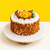 Lychee Speculoos Fairy Cake - Fruit Cakes - Cake Hub - - Eat Cake Today - Birthday Cake Delivery - KL/PJ/Malaysia