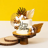 Majesty Gold Designer Cake 6 inch - Vegan Cakes - Junandus - - Eat Cake Today - Birthday Cake Delivery - KL/PJ/Malaysia
