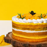 Mango Yogurt Chiffonge® - Vegan Cakes - Junandus - - Eat Cake Today - Birthday Cake Delivery - KL/PJ/Malaysia