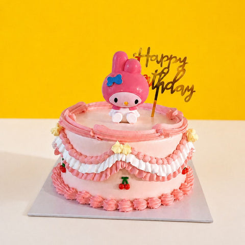 Melody Cake 6" - Cute Cake - Jyu Pastry Art - - Eat Cake Today - Birthday Cake Delivery - KL/PJ/Malaysia