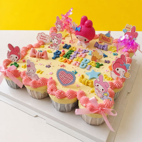 Melody Pullaway Cupcake 16pcs - Cute Cake - Jyu Pastry Art - - Eat Cake Today - Birthday Cake Delivery - KL/PJ/Malaysia