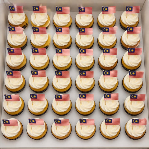 Merdeka Cupcakes - Designer Cakes - Eats and Treats Bakery - - Eat Cake Today - Birthday Cake Delivery - KL/PJ/Malaysia