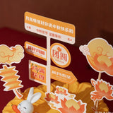 Mid-Autumn Whimsical Rabbits Cake - Mooncake2026 - Eats and Treats Bakery - - Eat Cake Today - Birthday Cake Delivery - KL/PJ/Malaysia