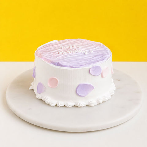 Minimalist Korean Cake 6" - Sponge Cakes - Zhi Patisserie - - Eat Cake Today - Birthday Cake Delivery - KL/PJ/Malaysia