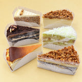 Mix & Match Cake Slice Box (6 Pieces) - Slice Cakes - Texture by C3 Lab (PO) - - Eat Cake Today - Birthday Cake Delivery - KL/PJ/Malaysia