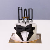 My Dad is My Hero Jelly Cake 5" - FDAY2026 - Jerri Home - - Eat Cake Today - Birthday Cake Delivery - KL/PJ/Malaysia