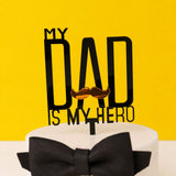 My Dad is My Hero Jelly Cake 5" - Jelly Cakes - Jerri Home - - Eat Cake Today - Birthday Cake Delivery - KL/PJ/Malaysia