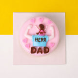 My Hero Dad Jelly Cake 4" - FDAY2026 - Q Jelly Bakery - - Eat Cake Today - Birthday Cake Delivery - KL/PJ/Malaysia
