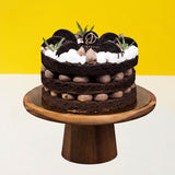 Oreo Chocolate Vegan Naked Cake - Vegan Cakes - Junandus - - Eat Cake Today - Birthday Cake Delivery - KL/PJ/Malaysia
