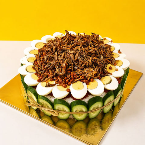 Original Nasi Lemak Cake 12" - Nasi Lemak - Eats and Treats Bakery - - Eat Cake Today - Birthday Cake Delivery - KL/PJ/Malaysia