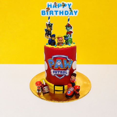 Paw Patrol Theme Cake - Designer Cakes - Eats and Treats Bakery - - Eat Cake Today - Birthday Cake Delivery - KL/PJ/Malaysia
