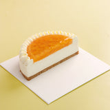 Peach Cheesecake 6" - Cheesecakes - Ice Monster - - Eat Cake Today - Birthday Cake Delivery - KL/PJ/Malaysia