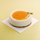 Peach Cheesecake 6" - Cheesecakes - Ice Monster - - Eat Cake Today - Birthday Cake Delivery - KL/PJ/Malaysia