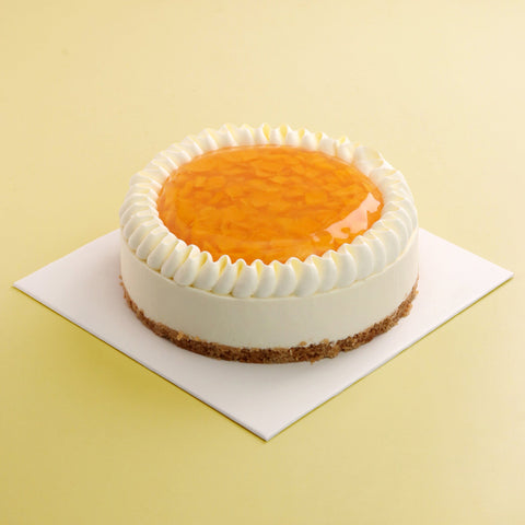 Peach Cheesecake 6" - Cheesecakes - Ice Monster - No - Eat Cake Today - Birthday Cake Delivery - KL/PJ/Malaysia