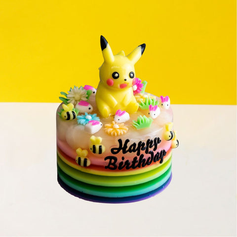 Pikachu Jelly Cake 5" - Jelly Cakes - Jerri Home - - Eat Cake Today - Birthday Cake Delivery - KL/PJ/Malaysia