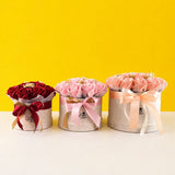 Premium Fragrance Rose Soap Flower Hat Box - Flower - Luxe Florist - - Eat Cake Today - Birthday Cake Delivery - KL/PJ/Malaysia