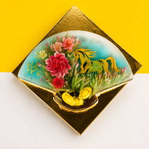 Prosperity Horse Jelly Cake 10 inch - Jelly Cakes - Sue Jelly Cake & Deli - - Eat Cake Today - Birthday Cake Delivery - KL/PJ/Malaysia