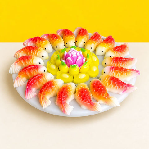Prosperity Koi Fish Jelly Bites - Jelly Cakes - Jerri Home - - Eat Cake Today - Birthday Cake Delivery - KL/PJ/Malaysia