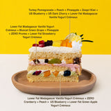 Rainbow Fruit Chantilly Chiffonge® Cake - Vegan Cakes - Junandus - - Eat Cake Today - Birthday Cake Delivery - KL/PJ/Malaysia