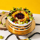 Rainbow Fruit Chantilly Chiffonge® Cake - Vegan Cakes - Junandus - - Eat Cake Today - Birthday Cake Delivery - KL/PJ/Malaysia