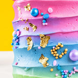 Rainbow Splash Cake 4" - Designer Cakes - The Buttercake Factory - - Eat Cake Today - Birthday Cake Delivery - KL/PJ/Malaysia