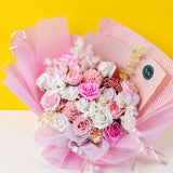 Remy Bouquet (Soap & Preserved Flower) - Flowers - Bull & Rabbit - - Eat Cake Today - Birthday Cake Delivery - KL/PJ/Malaysia
