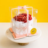 Rose Bouquet Cake 4" - Designer Cakes - Dessertz 22' - - Eat Cake Today - Birthday Cake Delivery - KL/PJ/Malaysia