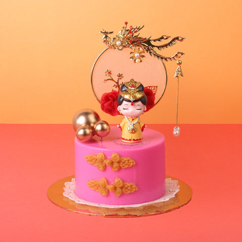 Royal Queen Jelly Cake 5" - MDAY2026 - Jerri Home - - Eat Cake Today - Birthday Cake Delivery - KL/PJ/Malaysia